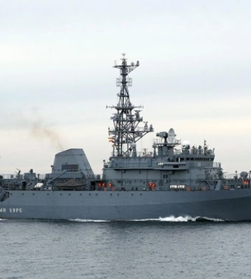 Росія звинуватила Україну в атаці на розвідувальний корабель