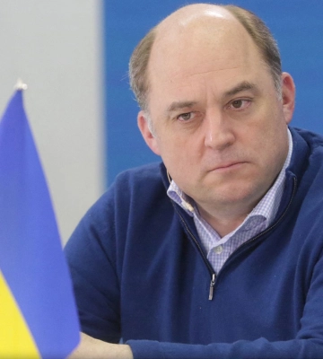 Воллес прибув до Києва – з Резніковим обговорив навчання українських військових у Британії