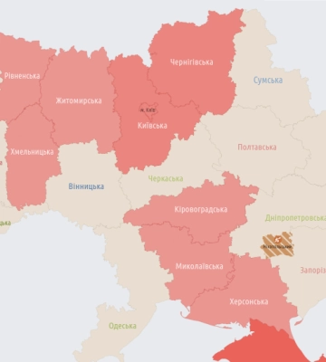 У Хмельницькій і Рівненській областях - нічна повітряна тривога