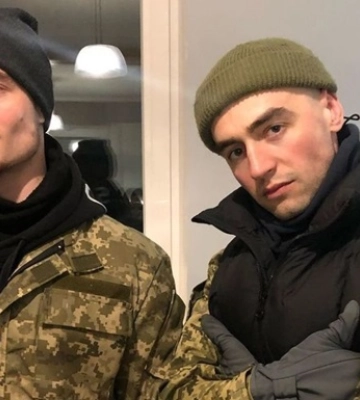 Назар Грабар розповів, як дізнався про загибель брата на фронті