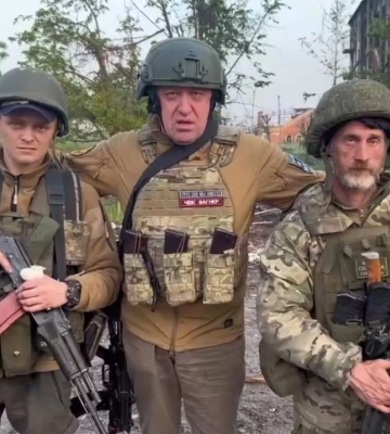 ПВК «Вагнера» виводить своїх бойовиків із Бахмута, їх позиції займає армія РФ