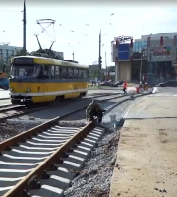 У Миколаєві комплексно ремонтують вулицю Потьомкінську