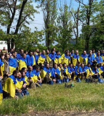 Додому повертаються 106 воїнів із Бахмутського напрямку