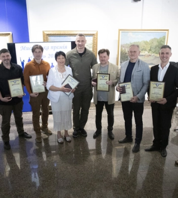 Кличко вручив мистецьку премію «Київ»