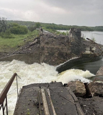 ВС РФ разрушили Карловское водохранилище: на Донбассе готовятся к эвакуации (видео)