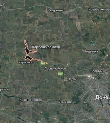 Ворог зруйнував греблю Карлівського водосховища на Донеччині, є загроза підтоплення