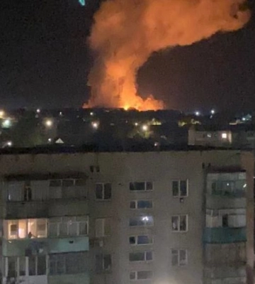 В окупованому Бердянську вибухи. Відео
