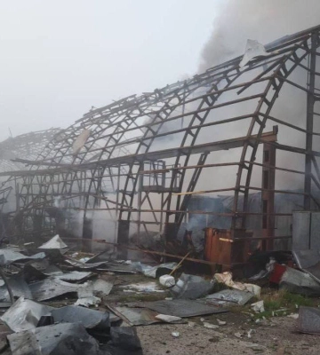 Ракетами та дронами: вночі ворог атакував Дніпро, є постраждалий (ФОТО)
