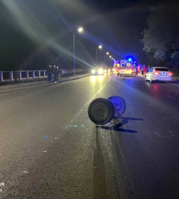 Відірвані колеса у воза та Audi в кущах: біля Луцька сталася ДТП