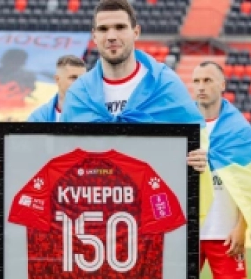 Валерій Кучеров провів ювілейний матч за «Верес»
