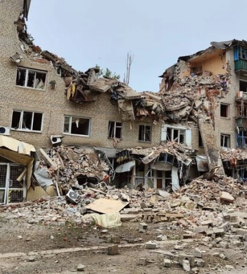 Росіяни влучили в житловий будинок у Авдіївці