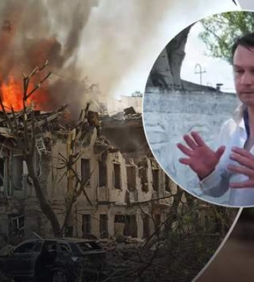 Вивів жінку із 3-го поверху задимленої поліклініки: очевидець розповів про удар по Дніпру