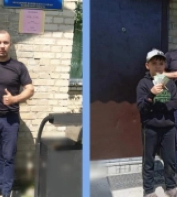 На Волині діти на блокпості збирають гроші на ЗСУ