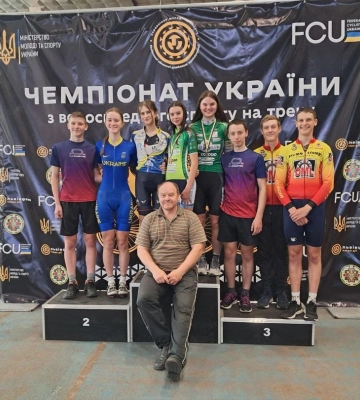 Дві черкаські велосипедистки вибороли медалі на чемпіонаті України