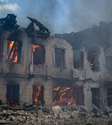 У Франції назвали обстріл лікарні у Дніпрі воєнним злочином, що не може залишитися безкарними