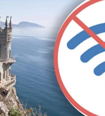 У оккупированных Крыму и на Запорожье проблемы с интернетом и ТВ: что случилось
