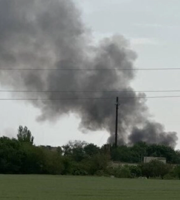 У тимчасово окупованому Бердянську пролунали сильні вибухи. ВIДЕО