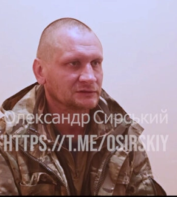 &quot;Стріляли з усіх сторін, ми не знали, де нас викинули&quot;, - окупант із ПВК &quot;Ветерани&quot; здався у полон на Бахмутському напрямку. ВIДЕО