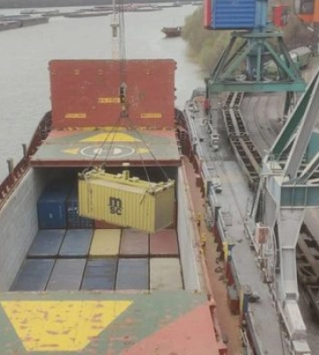 З портів на Дунаї запущено три контейнерні лінії з початку війни