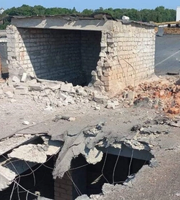 У Глухові на Сумщині ворожим обстрілом пошкоджена багатоповерхівка