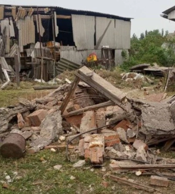 Росіяни з “Градів” обстріляли Степногірськ на Запоріжжі, двоє мирних мешканців поранені