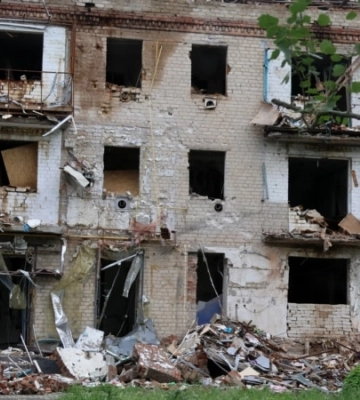Росіяни обстріляли Степногірськ з «Градів»: двоє поранених, один – у важкому стані, – ФОТО