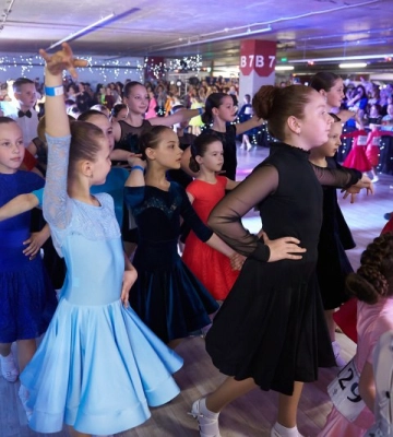 Чемпионат города по спортивным танцам на Кубок мэра прошел в Харькове 