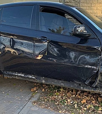 У центрі Луцька водій BMW X6 протаранив Ford та Opel: суд оштрафував його на 850 грн