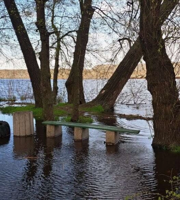 У Дніпропетровській області попереджають про затоплення територій, діє помаранчевий рівень небезпеки