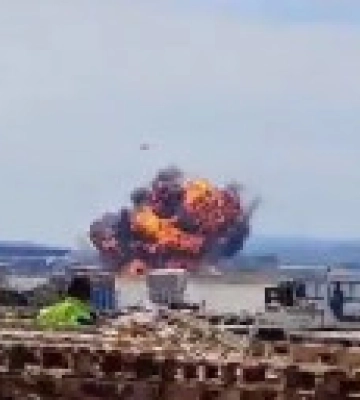 В Испании во время показательного полета разбился истребитель F-18