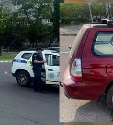 Неповнолітній мотоцикліст урізався в авто в Кременчуці