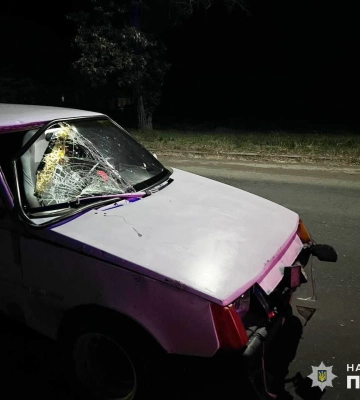 У Новій Одесі автомобіль збив 12-річного велосипедиста
