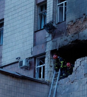 Агресор збочено відзначив День міста, – посли ЄС і Британії про атаку на Київ