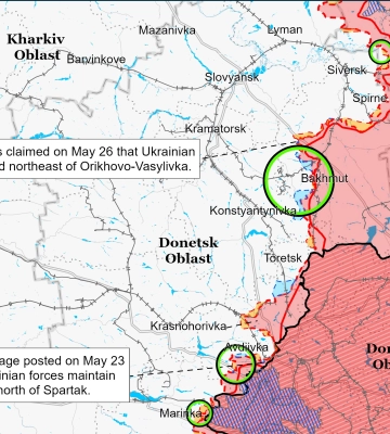 ISW: найманці “Вагнера” виходять із Бахмута, туди перекидають “ДНРівців”