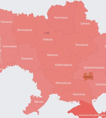 Всі ракети Х-101/555/«Калібр» через Вінницьку область летять на Захід України