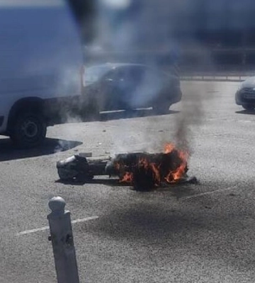 Атака на Київ. Уламки ракети впали в Оболонському район