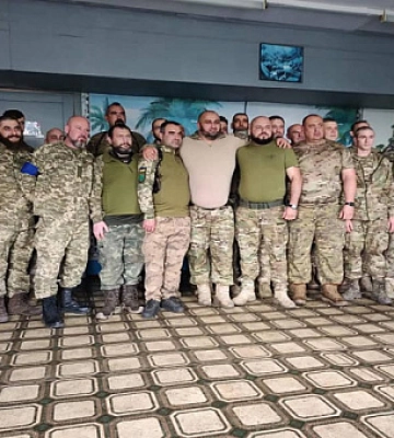 На передовой наградили наградами бойцов из Кривого Рога