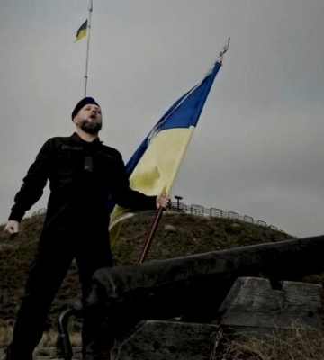 Понад 220 тисяч переглядів набрала пісня нацгвардійця із Запоріжжя. Відео