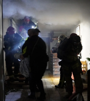 На Львівщині сталася пожежа у пансіонаті для літніх, загинула жінка