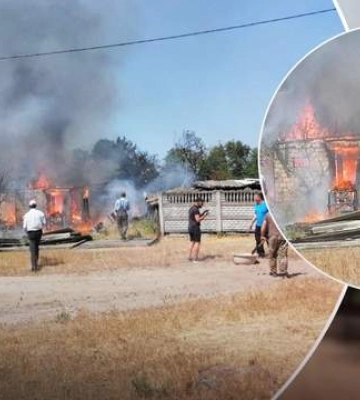 Займання в полі, лісі та на подвір&#039;ї: наслідки падіння уламків ракет на Київщині