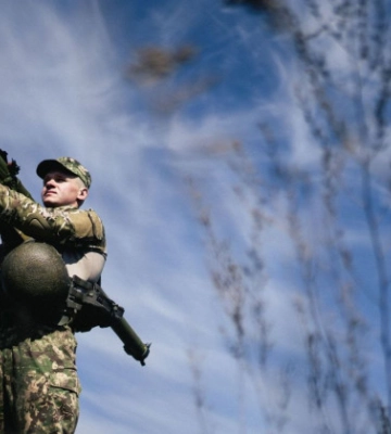 Нацгвардієць з «Ігли» збив російську ракету, що летіла на Київ