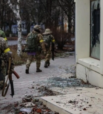 До Бахмута заходять підрозділи повітряно-десантних військ окупанта та мотострілецькі підрозділи