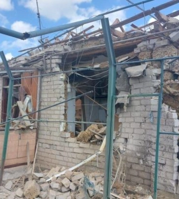Россияне обстреляли Днепропетровщину, есть жертва