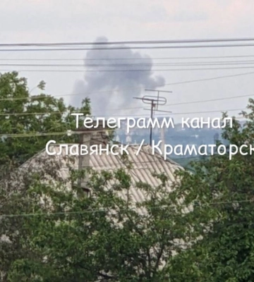 Краматорск попал под мощный обстрел