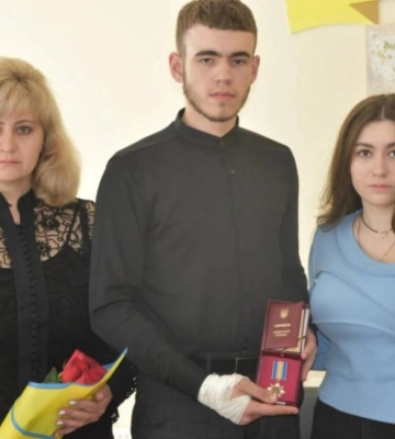 На Рівненщині родина отримала орден полеглого захисника