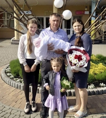 Волинянка, якій ставили діагноз безпліддя, народила одинадцяту дитину 