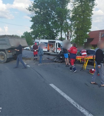 ДТП з потерпілими на дорозі Стрий - Івано-Франківськ - Чернівці - Мамалига. Об&#039;їзд