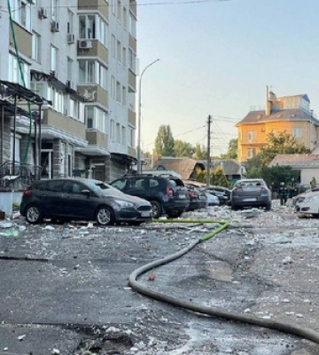 Атака «шахедів» на Київ: показали наслідки (фото, відео)