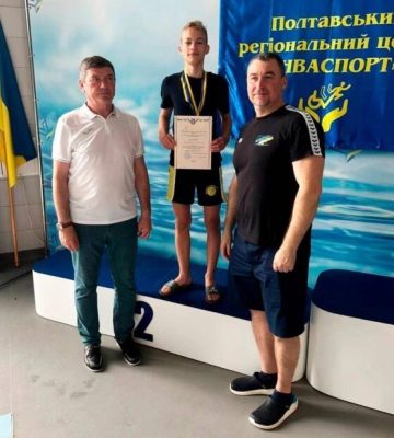 Кропивницька плавчиня здобула золото на змаганнях серед дітей із порушенням слуху