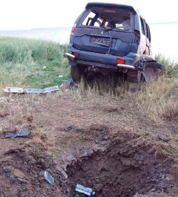 У Миколаївській області цивільна автівка підірвалася на протипіхотній міні